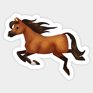 Cozy Arabian Horse Sticker